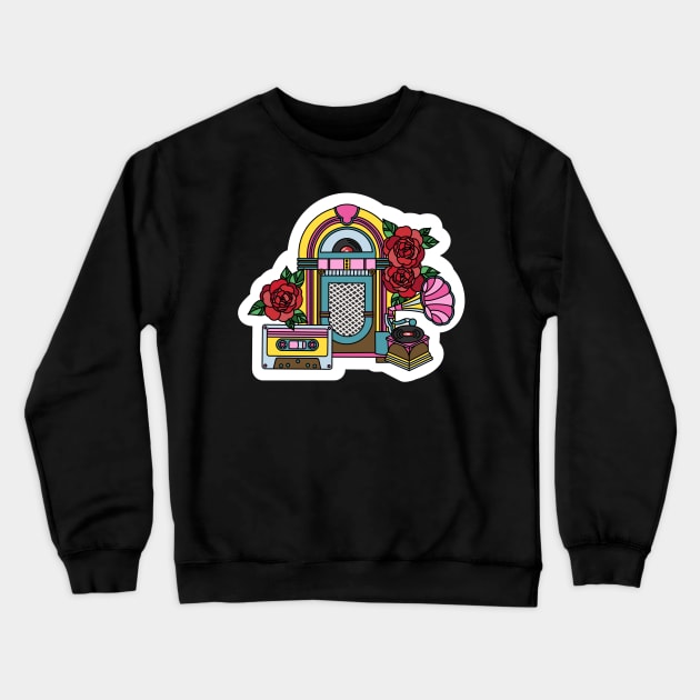 Music of the generations Crewneck Sweatshirt by astroashleeart